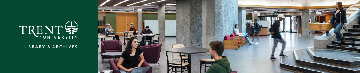 Trent University Library: LibAnswers banner